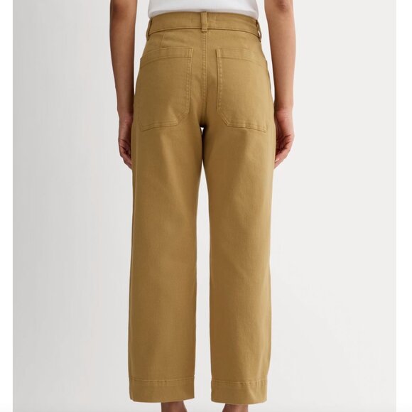 Everlane The Utility Straight-Leg Pant - 4 - Oak Brown - Picture 3 of 5